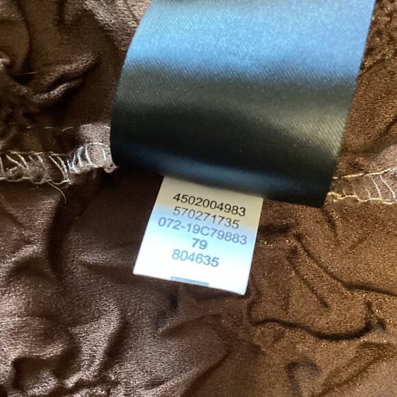 Chico’s Travelers Open Front Textured Blazer Jacket Bell Sleeves Size 2 (12/14) - Picture 9 of 13